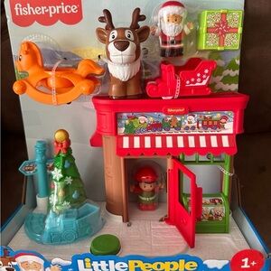 Fisher-Price Little People Holiday Playset - Red and Orange